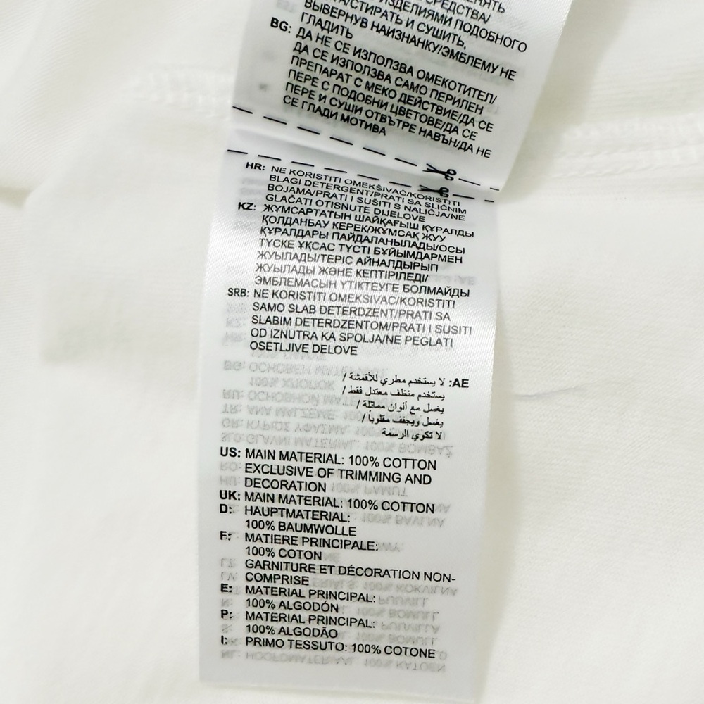 NWT Adidas Men’s Lil Stripe Basketball Game Play Cotton T-Shirt, White size XL - Picture 6 of 6